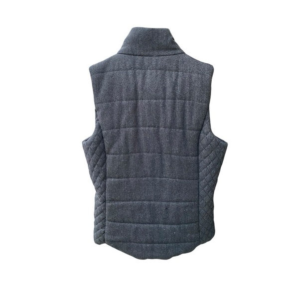 Lemon Tart Herringbone Quilted Vest I Size: S - Picture 4 of 8